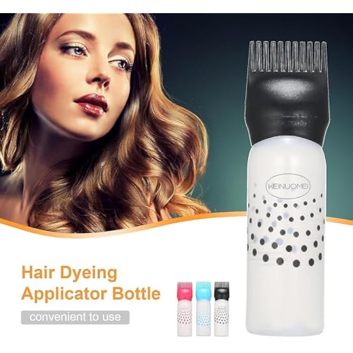 Hair Dye Applicator Kit with Root Comb and Spray Bottle, Professional Hair Coloring Tool for Women - Multi Color - Image 3